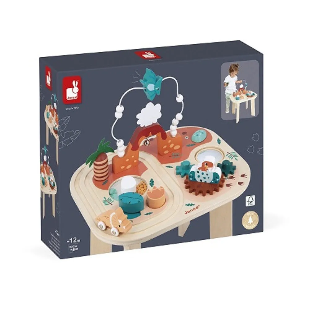 JANOD Dino Activity Table