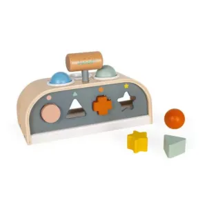 JANOD Sweet Cocoon Tap Tap & Shape Sorter