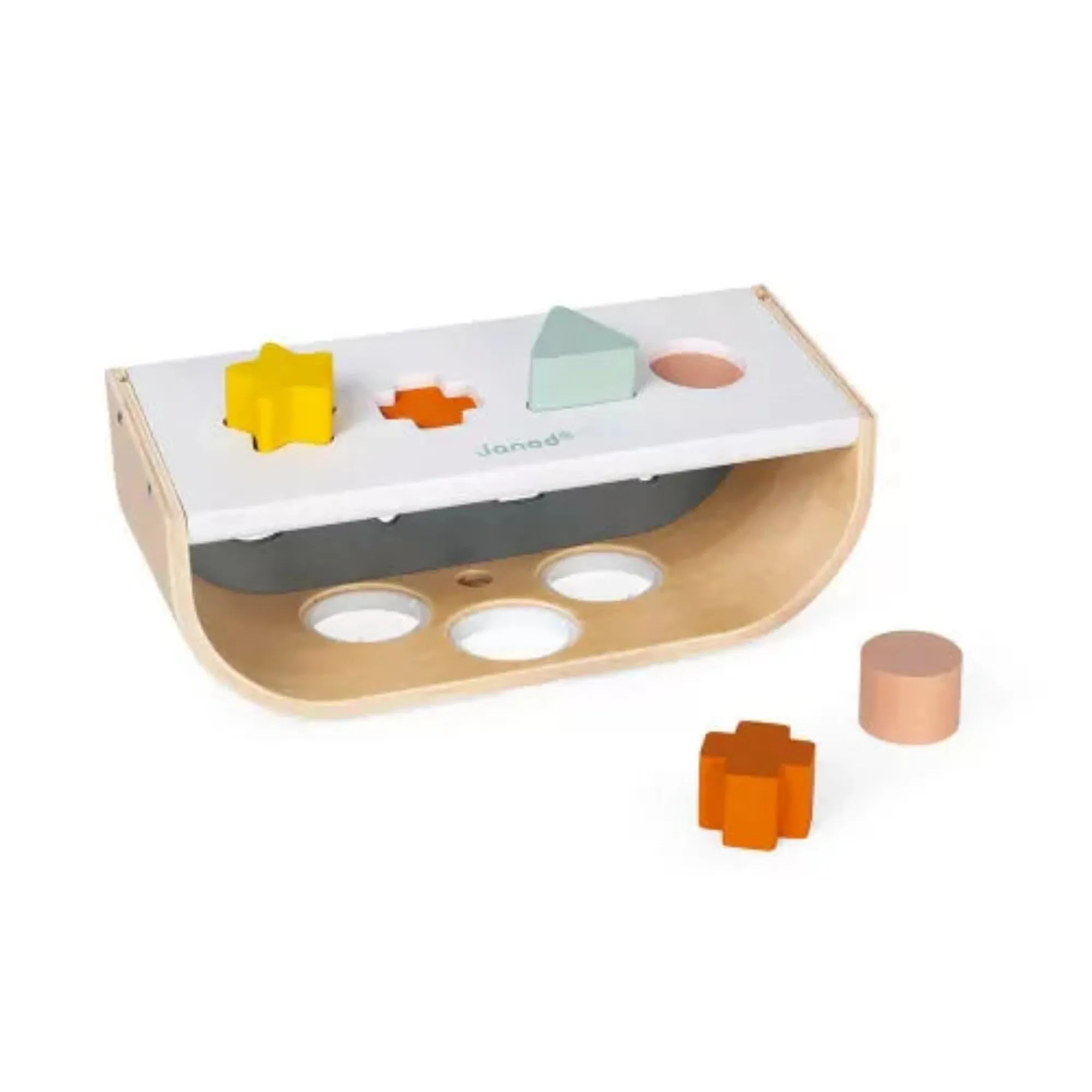 JANOD Sweet Cocoon Tap Tap & Shape Sorter