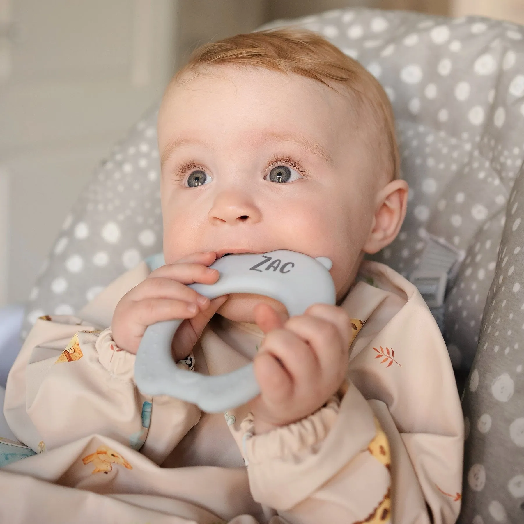 JBØRN Bear Silicone Baby Teether