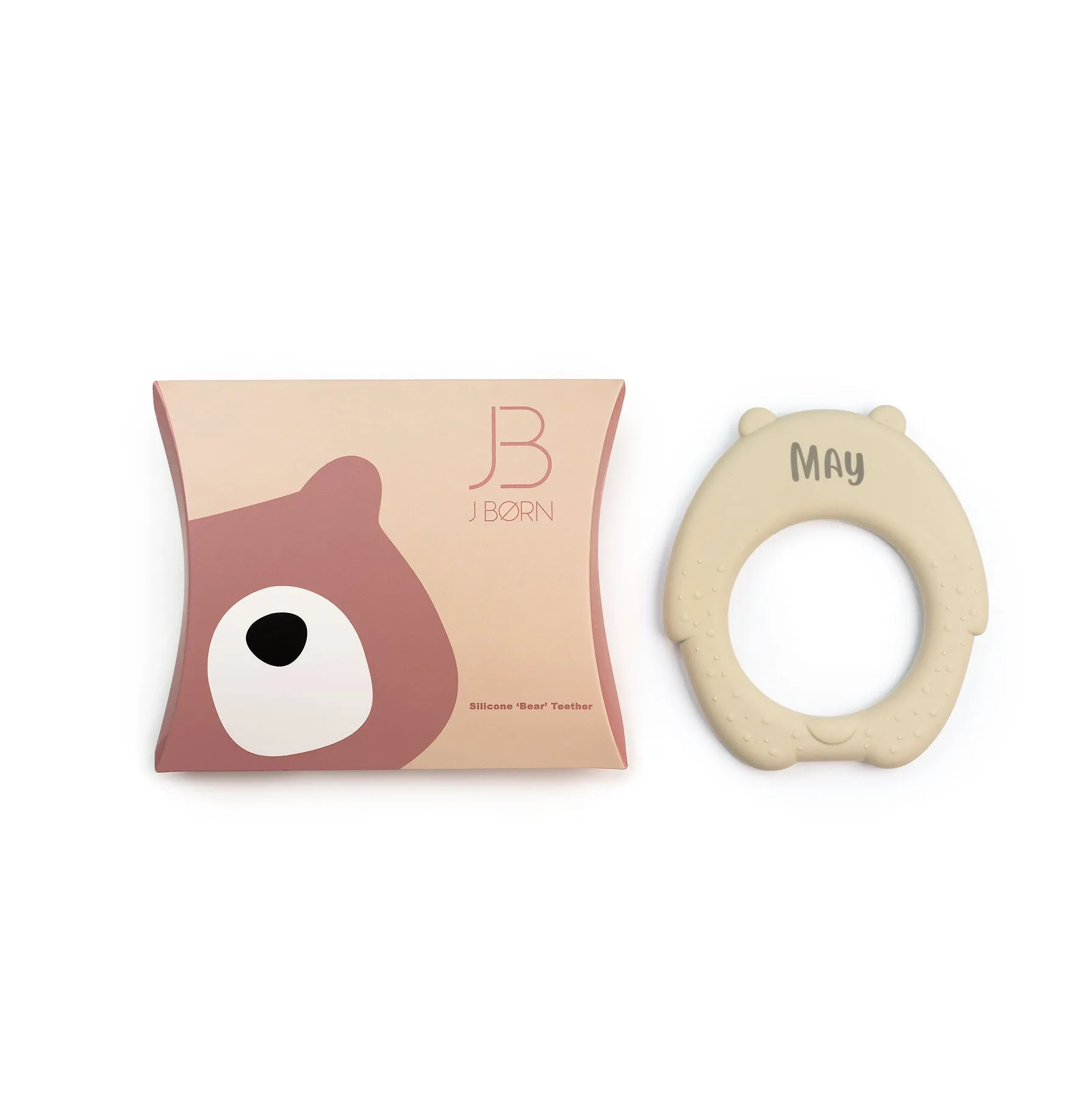 JBØRN Bear Silicone Baby Teether