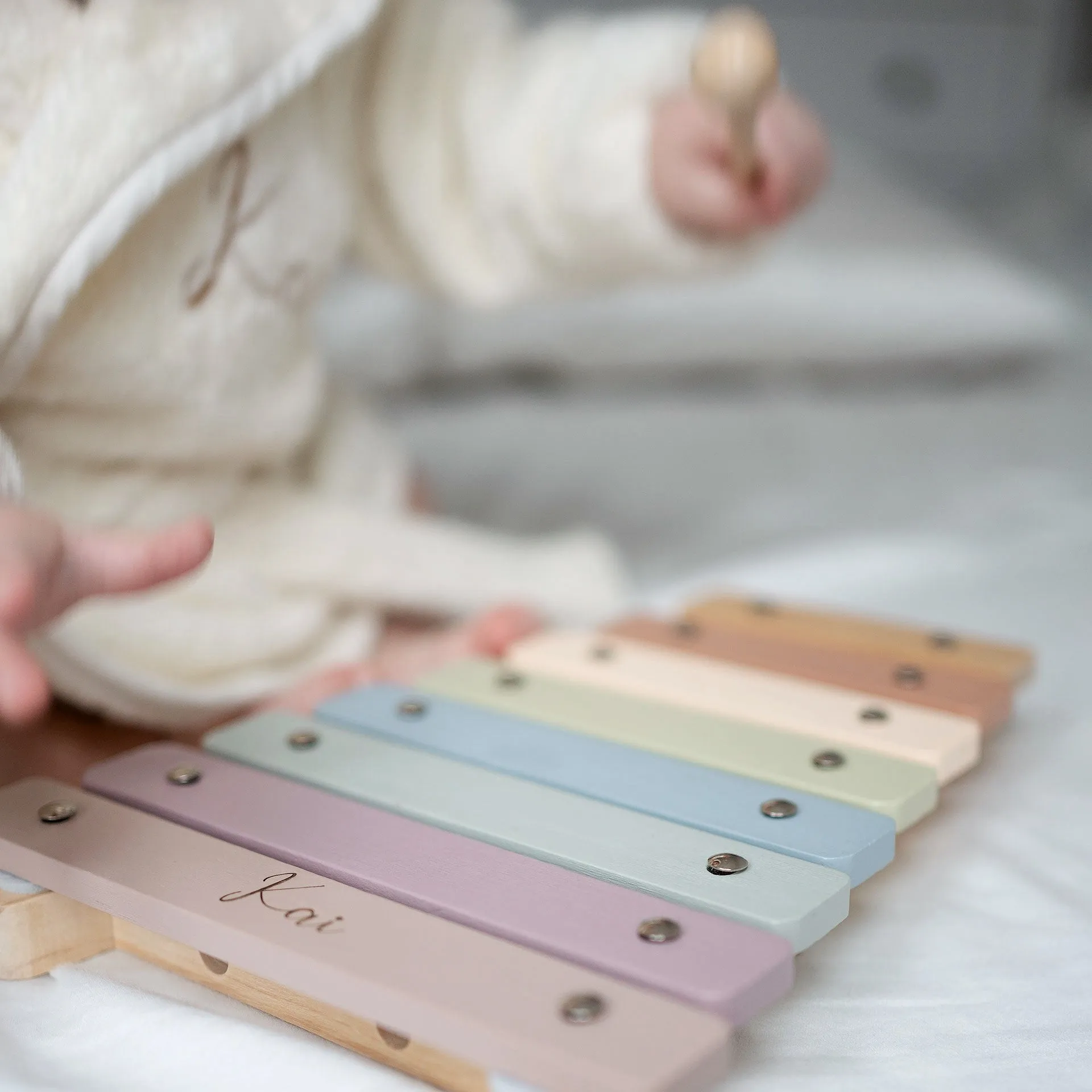 JBØRN Personalised Xylophone Toy