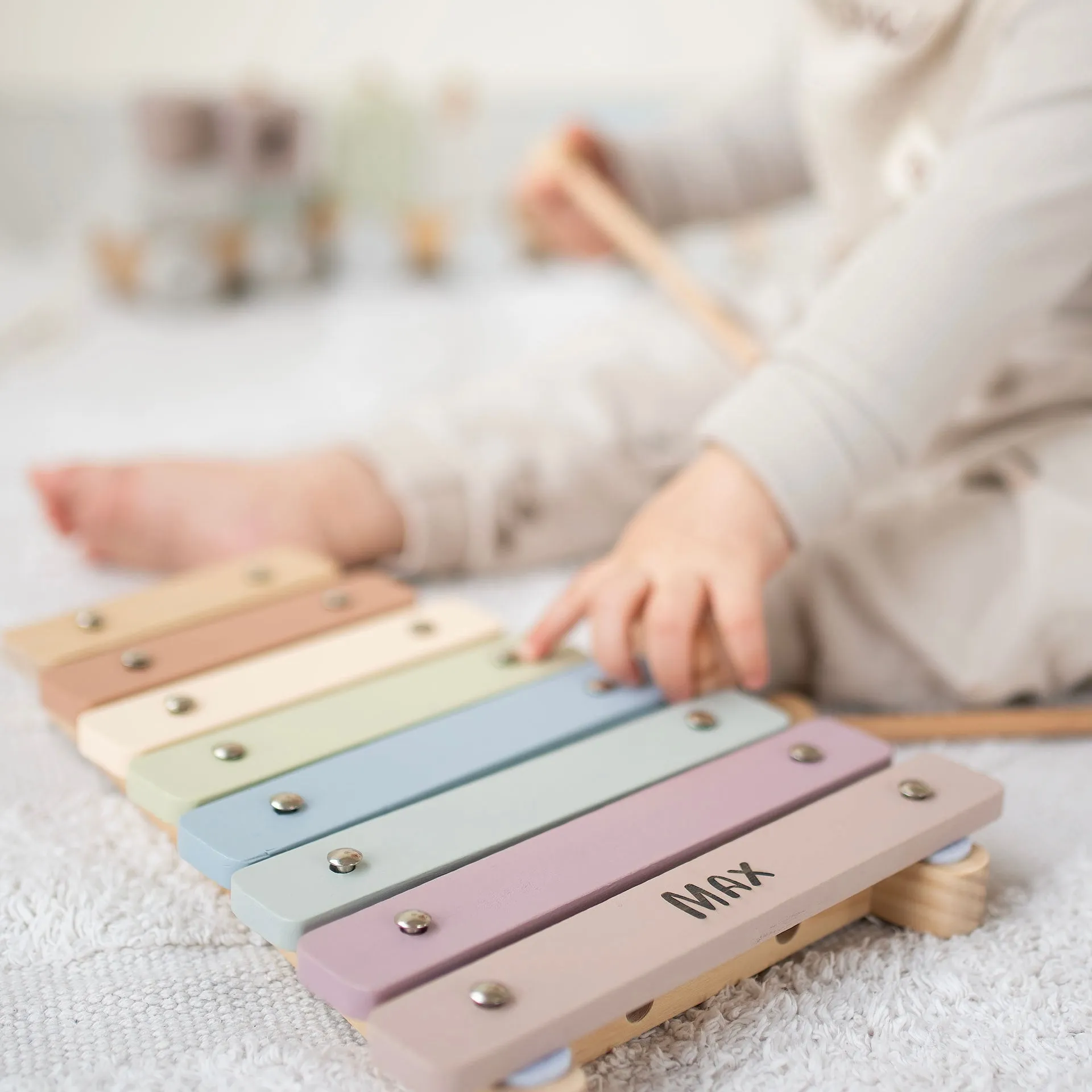 JBØRN Personalised Xylophone Toy