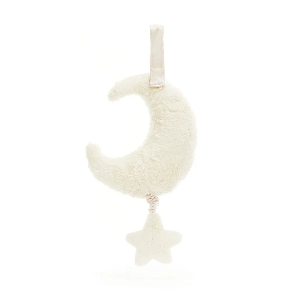Jellycat amuseable moon musical pull