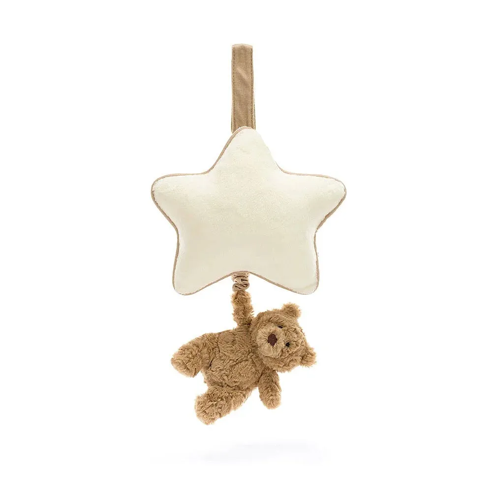 Jellycat Bartholomew bear musical pull