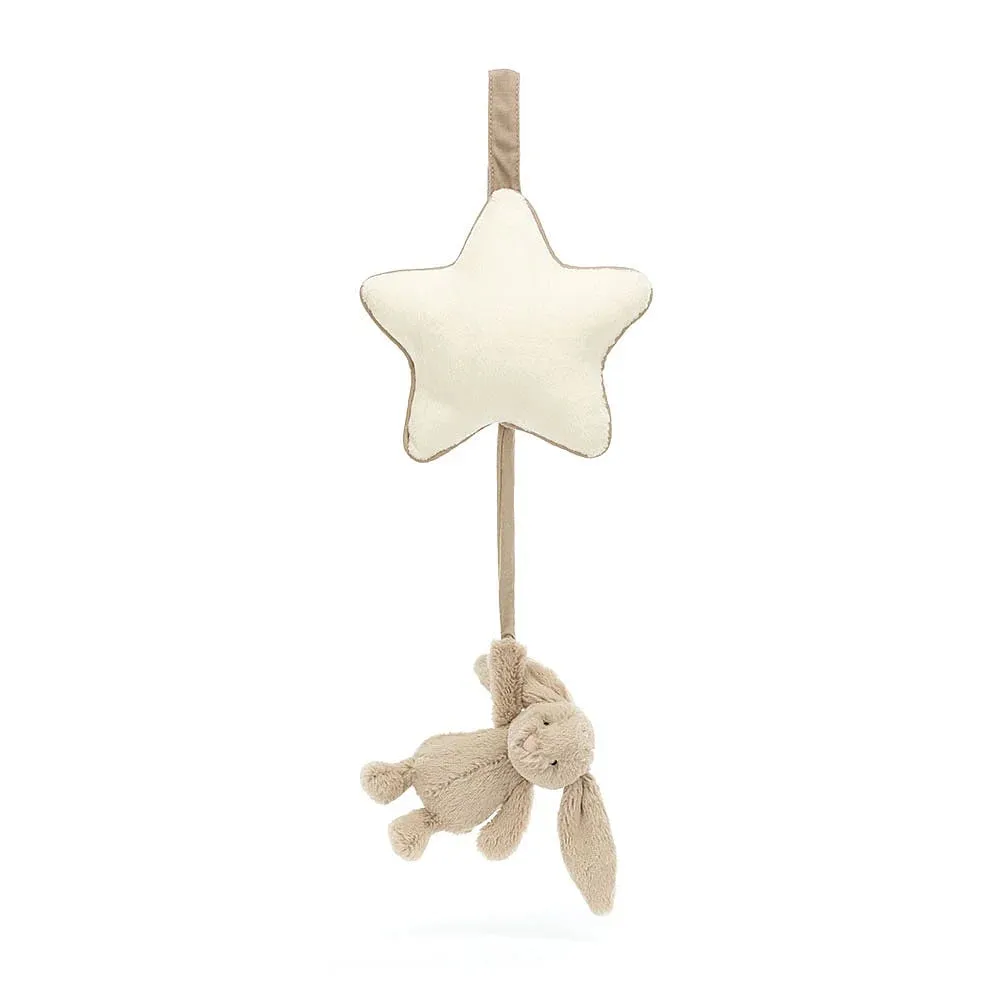 Jellycat bashful beige bunny musical pull