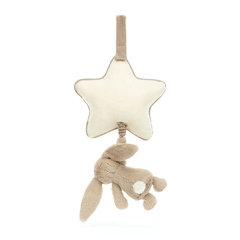 Jellycat bashful beige bunny musical pull