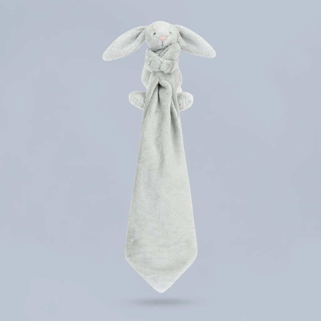 Jellycat Bashful Bunny Soother, Silver