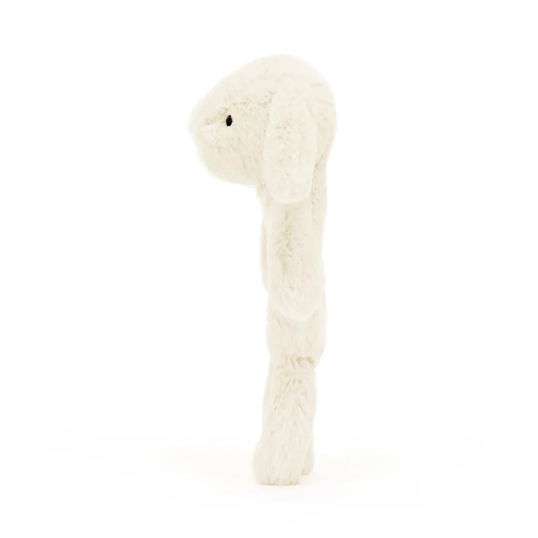 Jellycat bashful cream bunny ring rattle