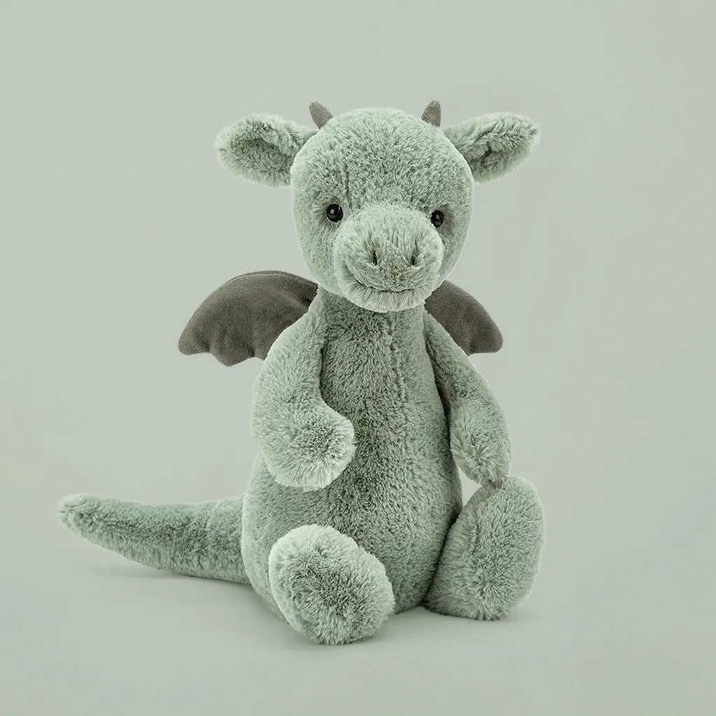Jellycat Bashful Dragon with The Sky Dragon Book Gift Set