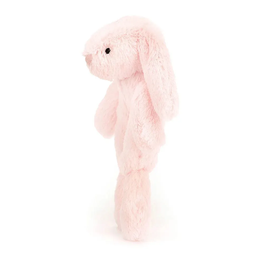 Jellycat bashful pink bunny ring rattle