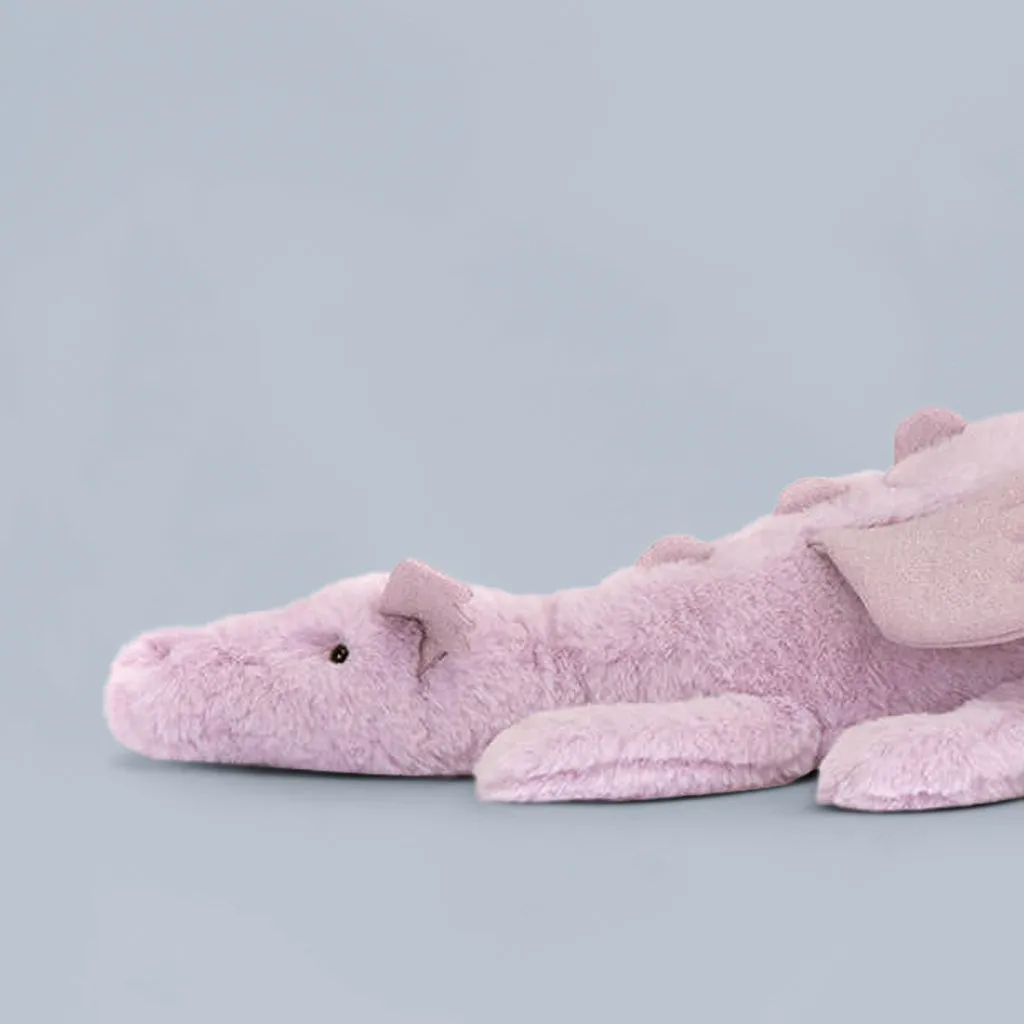 Jellycat Lavender Dragon Soft Toy, Large