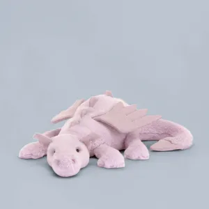 Jellycat Lavender Dragon Soft Toy, Large
