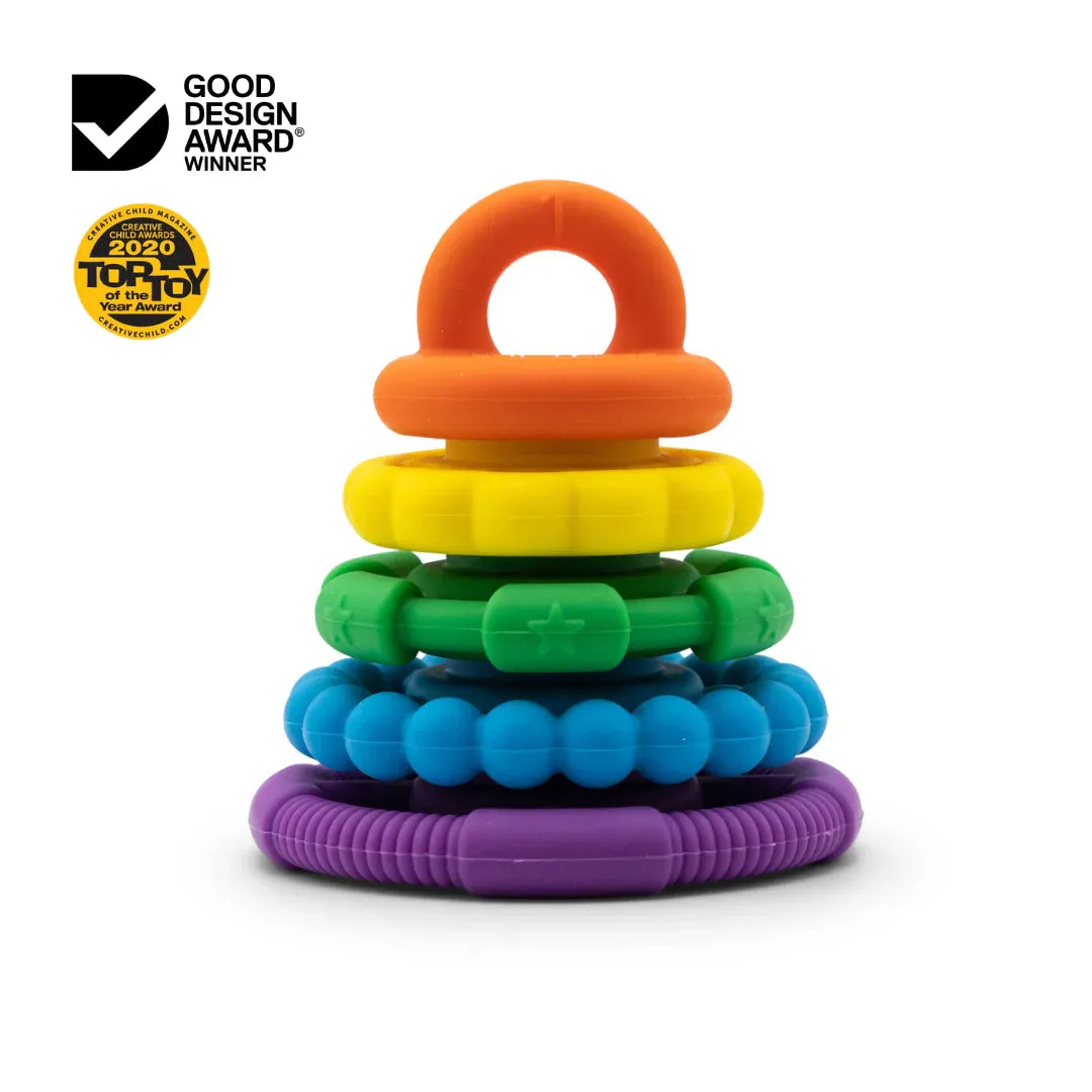 Jellystone - Rainbow Stacker & Teether Toy