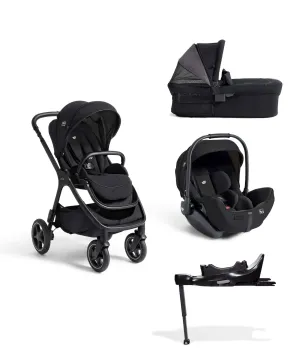 Joie finiti™ 4in1 Signature Pushchair Bundle with Joie Signature I-Level PRO Car Seat (4 pieces) - Eclipse