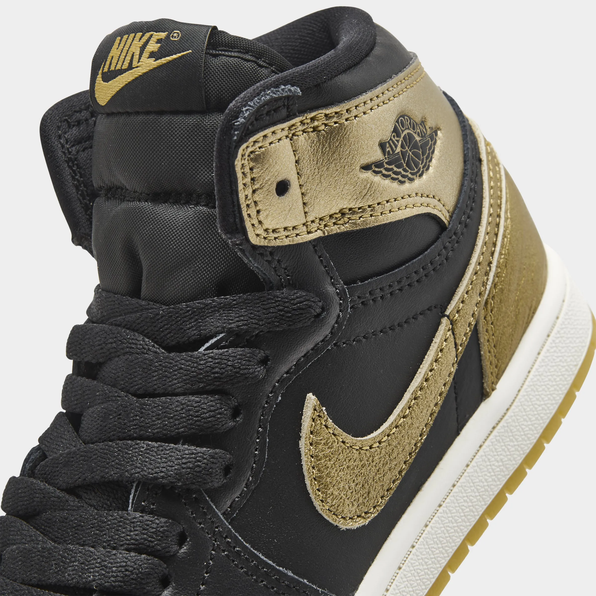 Jordan Jordan 1 Retro High OG PS Black / Metallic Gold - Sail