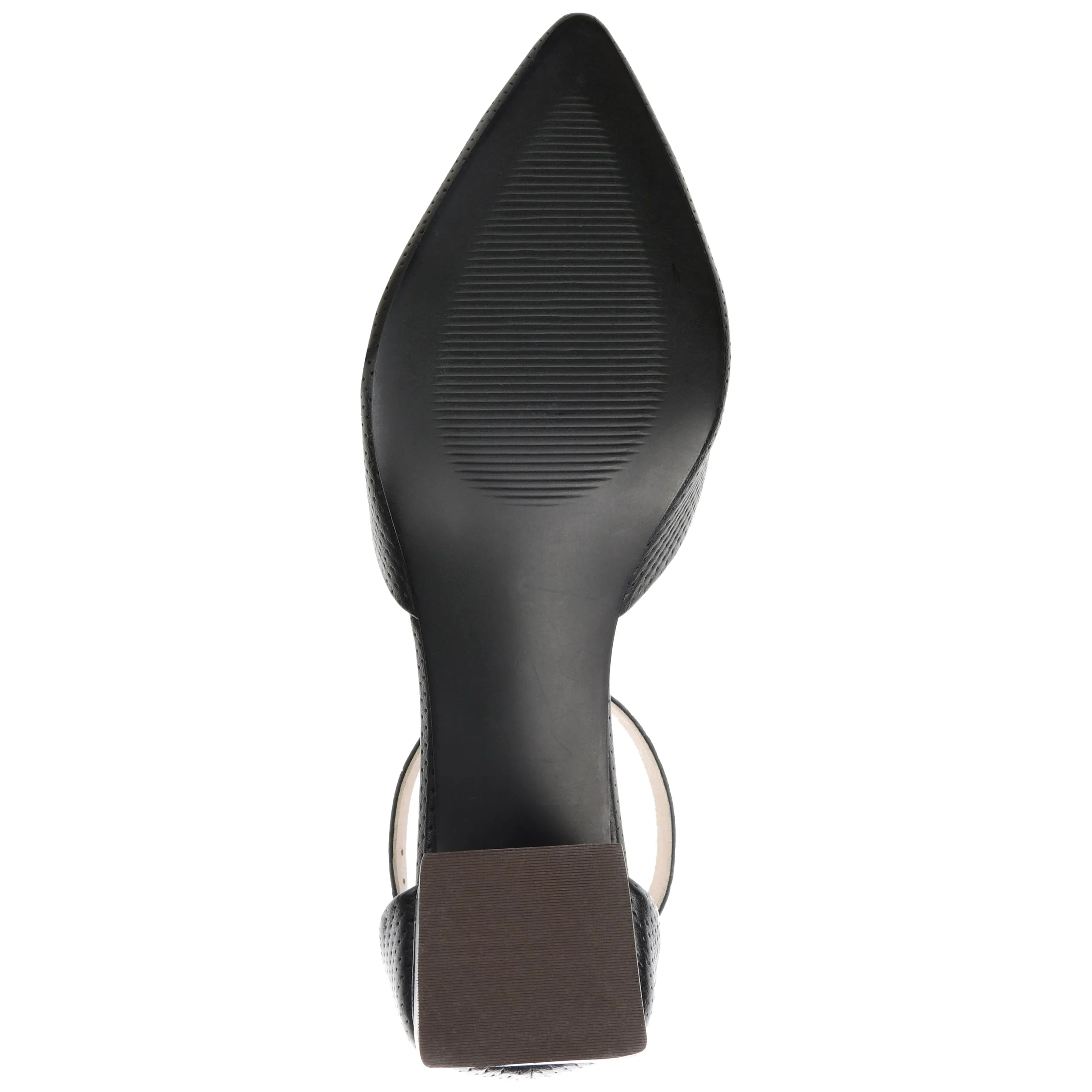 Journee Signature Women's Genuine Leather Tru Comfort Foam Cameela Pump