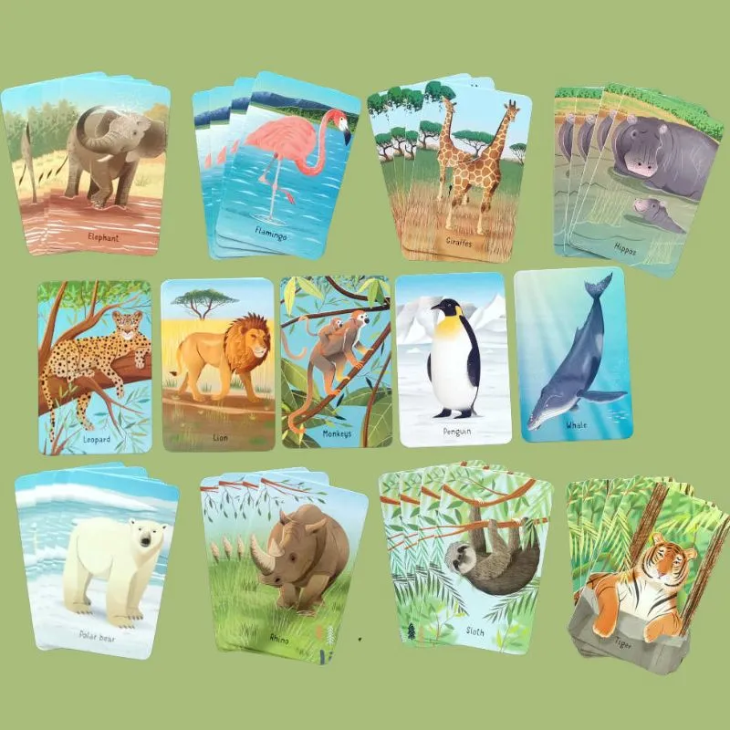 Jungle Snap Cards