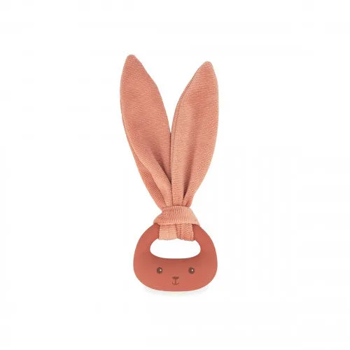 Kaloo Rabbit Teether Terracotta