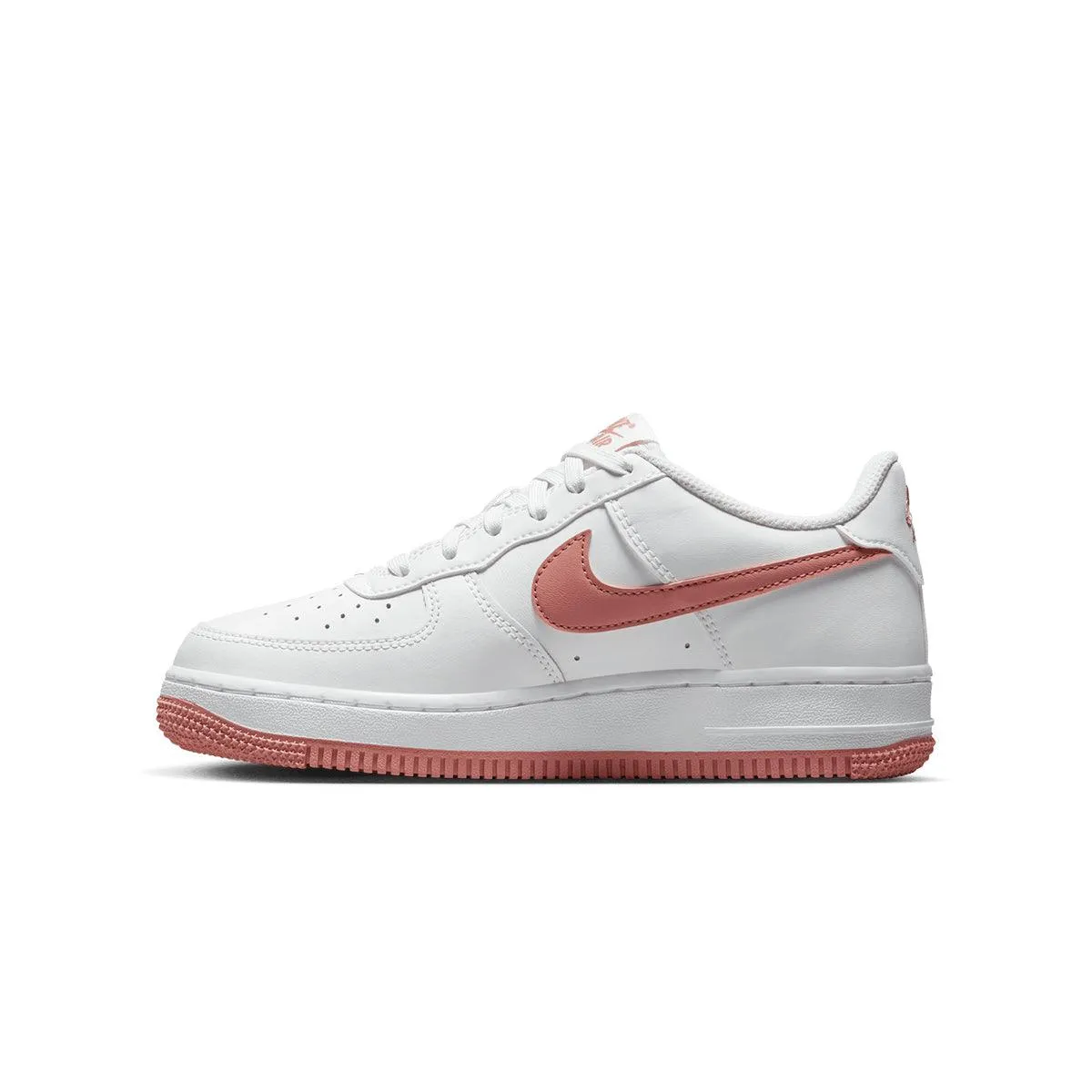 Kid's Air Force 1 'White Red Stardust'