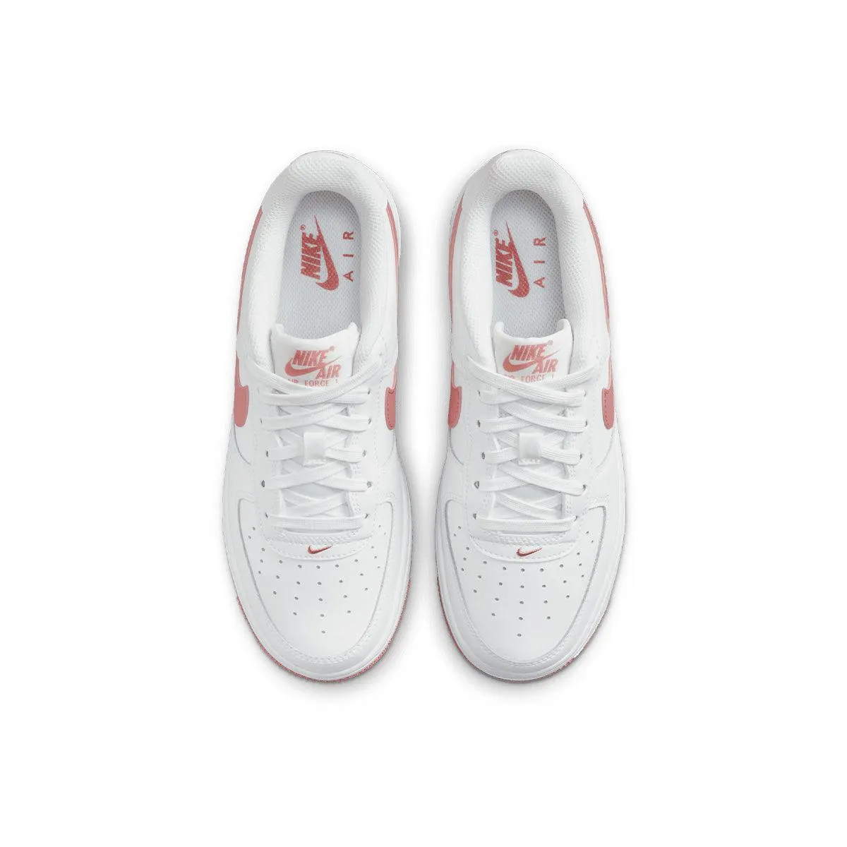 Kid's Air Force 1 'White Red Stardust'