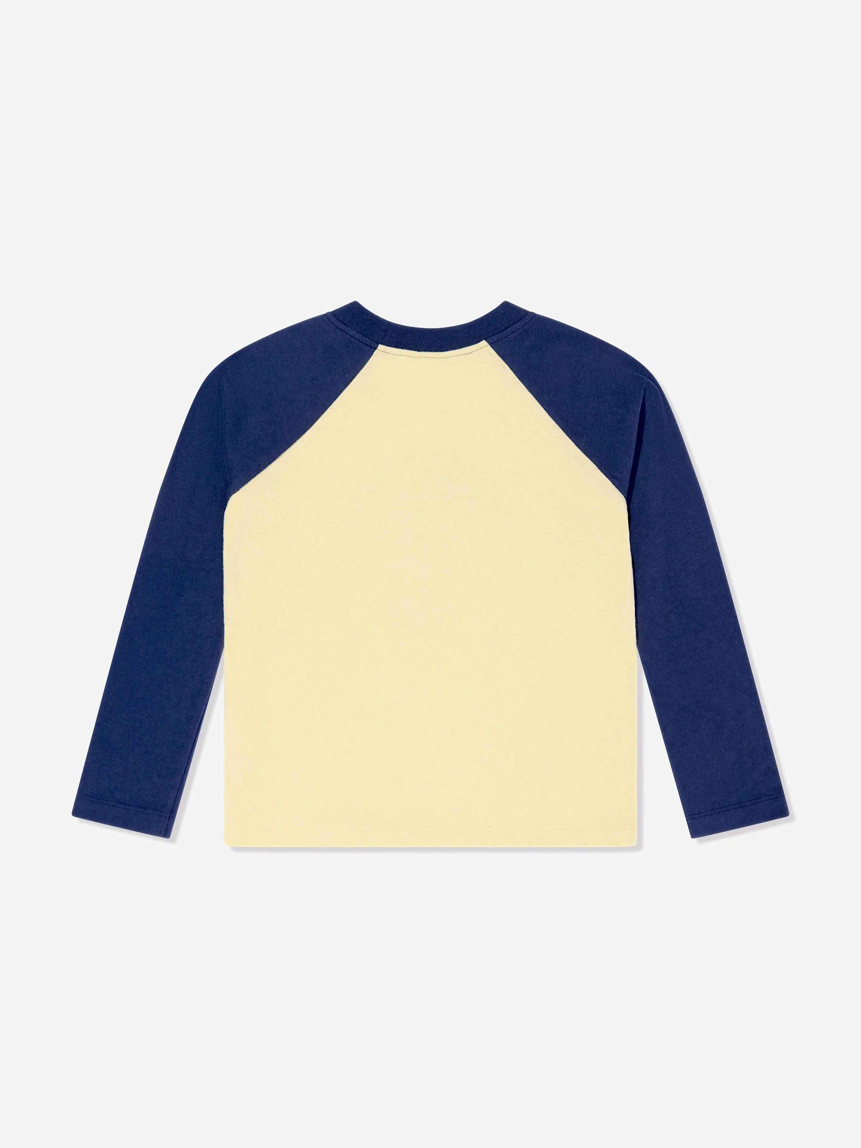 Kids California Emblem Baseball T-Shirt in Yellow