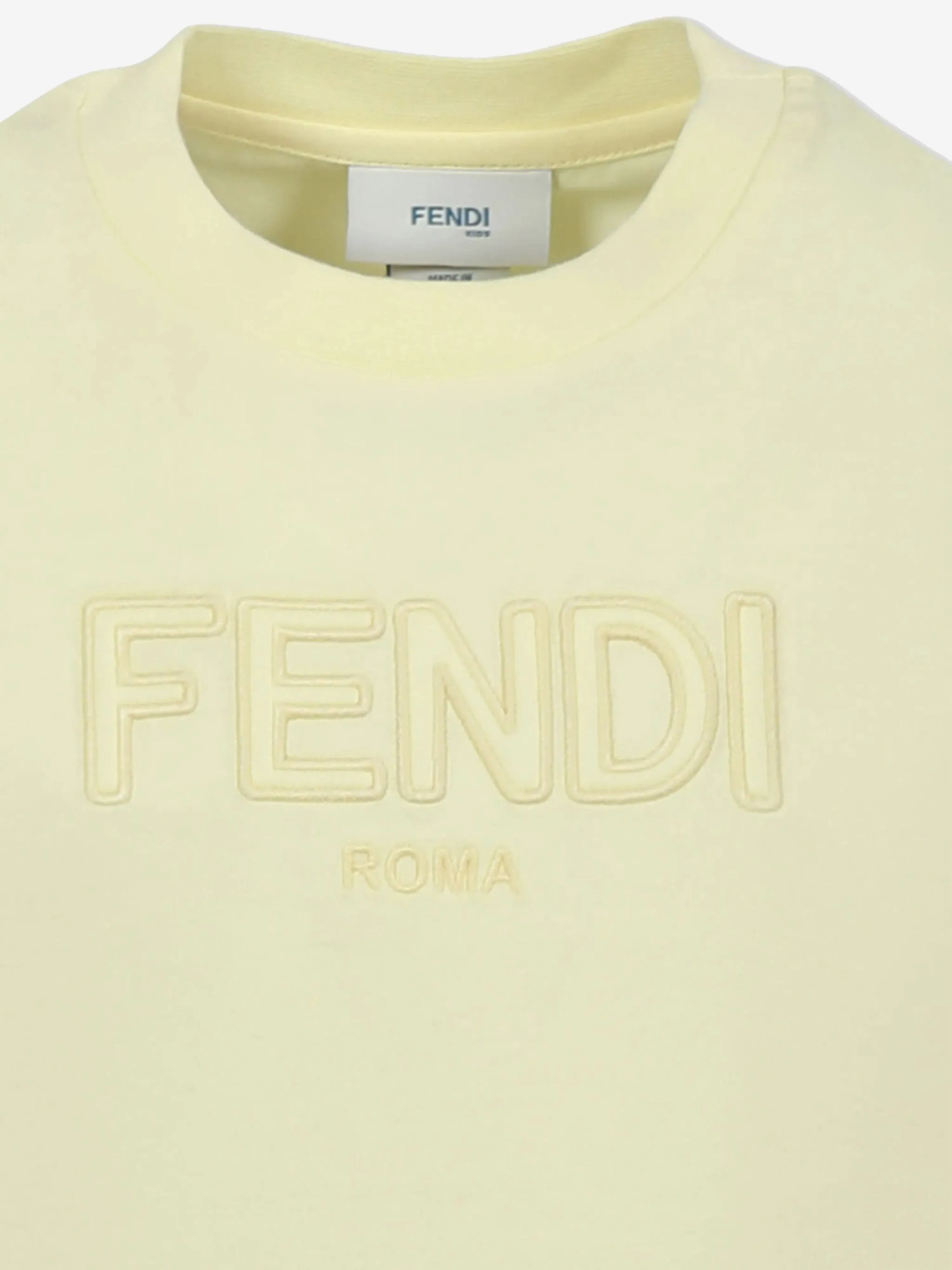 Kids Logo T-Shirt in Yellow