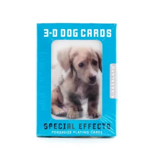 Kikkerland dogs 3D playing cards