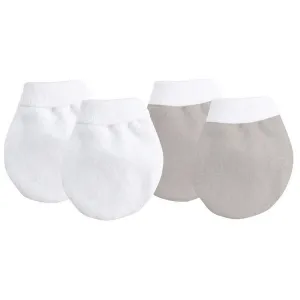 Kushies Mittens Organic - Grey