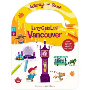 Larry gets lost in Vancouver activity book