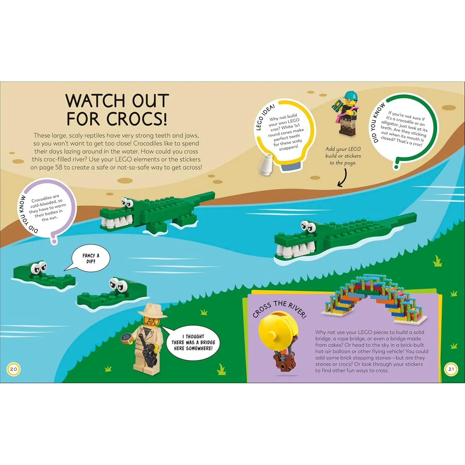 LEGO ideas activity book animals