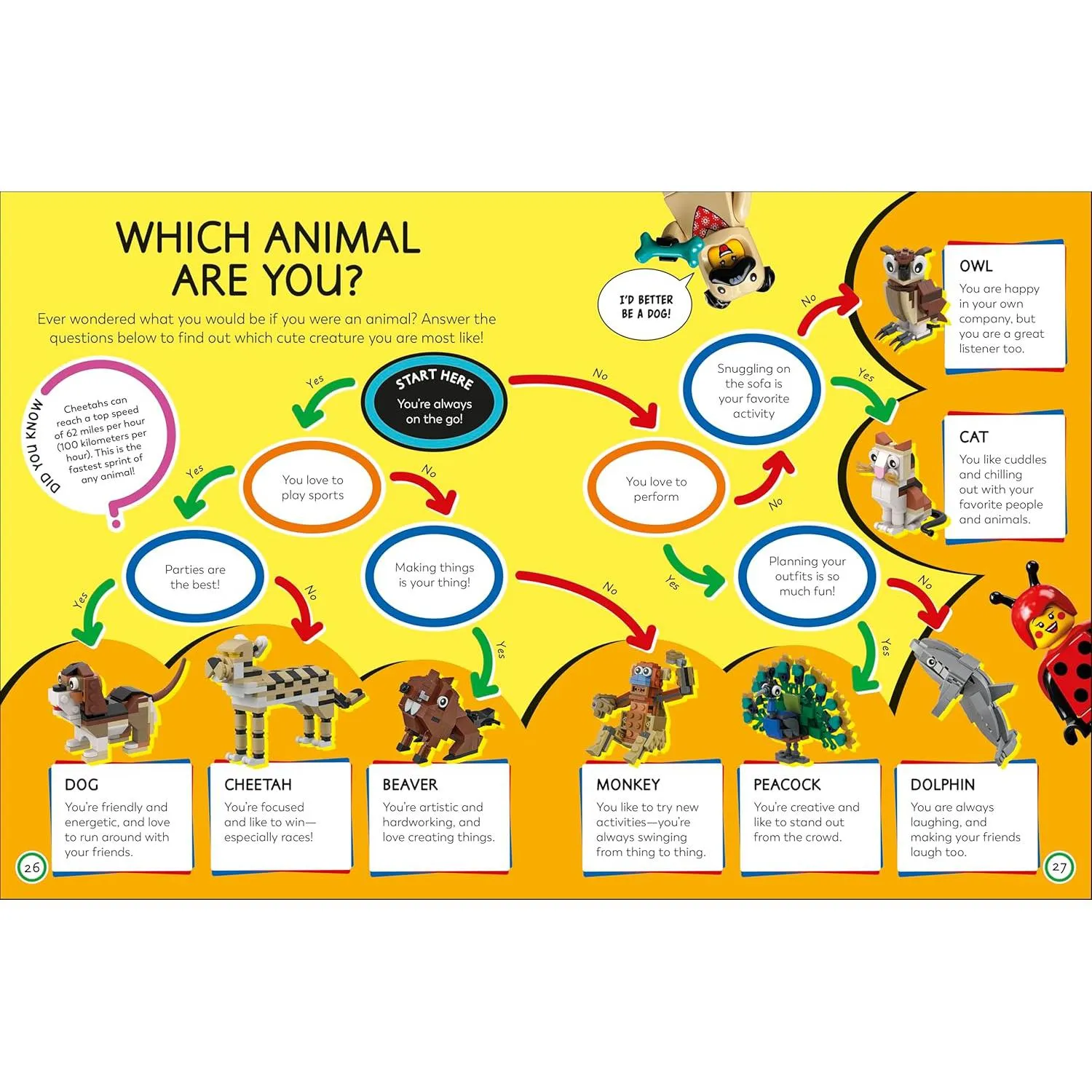 LEGO ideas activity book animals