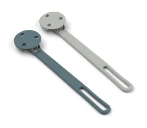 Liewood, Silicone Pacifier Clip, 2 Pk