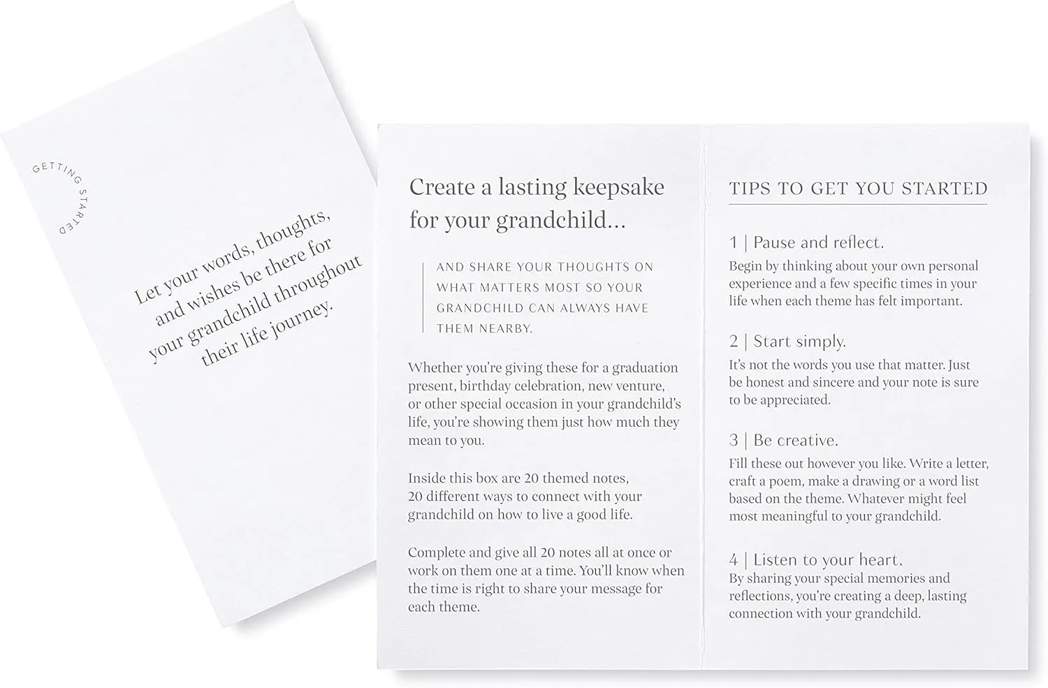 Life Notes: Thoughts/Wishes For Your Grandchild
