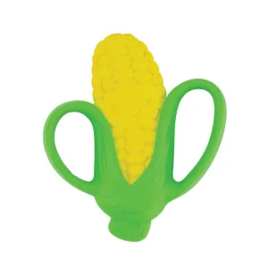 Lil' Nibbles Textured Silicone Teether - Corn