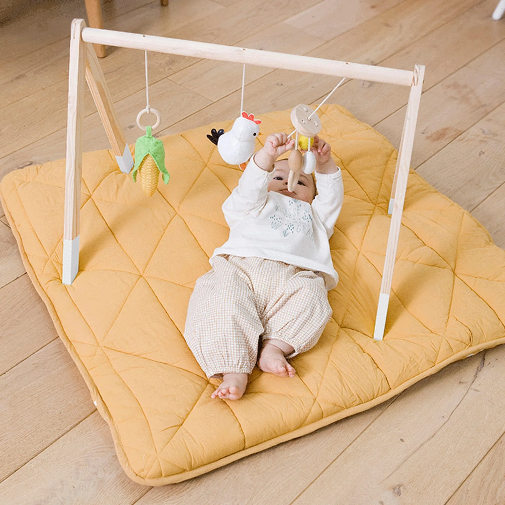 LITTLE  BIG FRIENDS Wooden Activity Arch