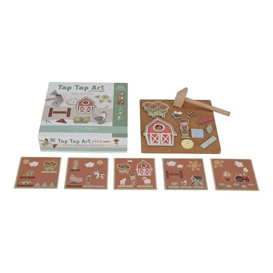 Little Dutch, Tap Art Activity Set, Little Farm