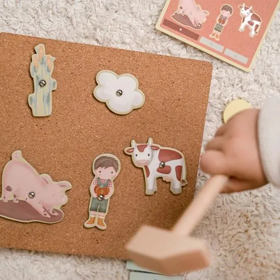 Little Dutch, Tap Art Activity Set, Little Farm