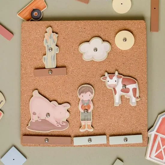 Little Dutch, Tap Art Activity Set, Little Farm