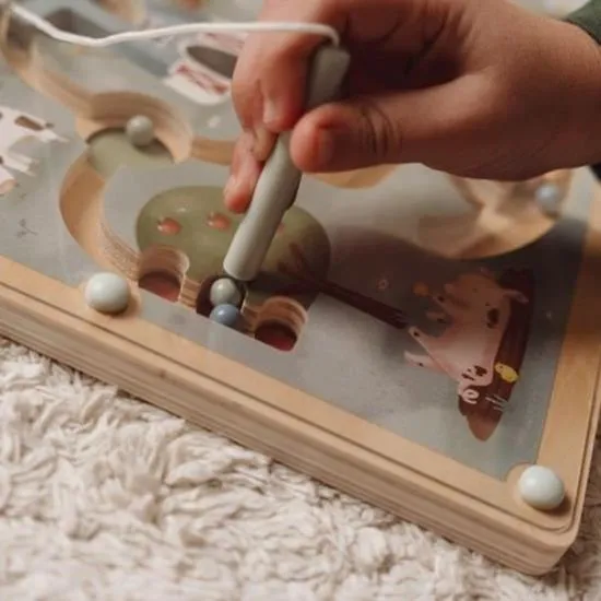 Little Dutch, Wooden Magnetic Maze, Little Farm