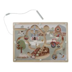 Little Dutch, Wooden Magnetic Maze, Little Farm