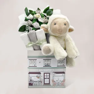 Little Lamb Welcome Baby Hamper, Neutral