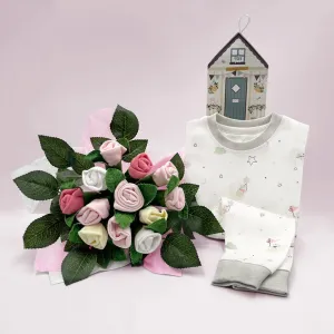 Little Love Pyjamas & Welcome Posy, Pink
