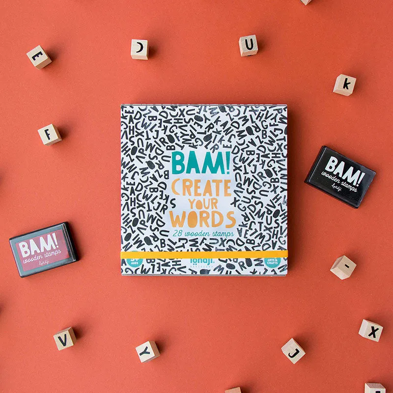 Londji bam! words stamps