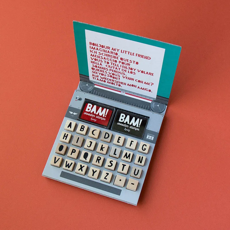 Londji bam! words stamps