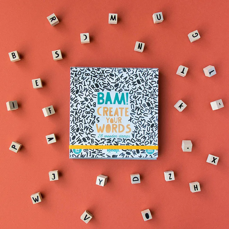Londji bam! words stamps