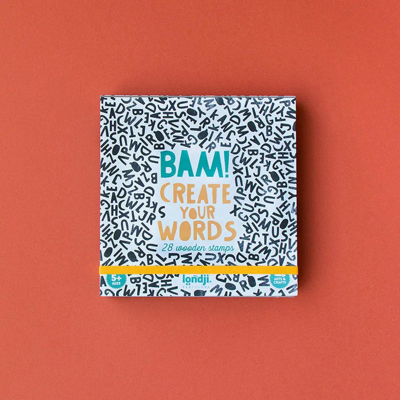 Londji bam! words stamps