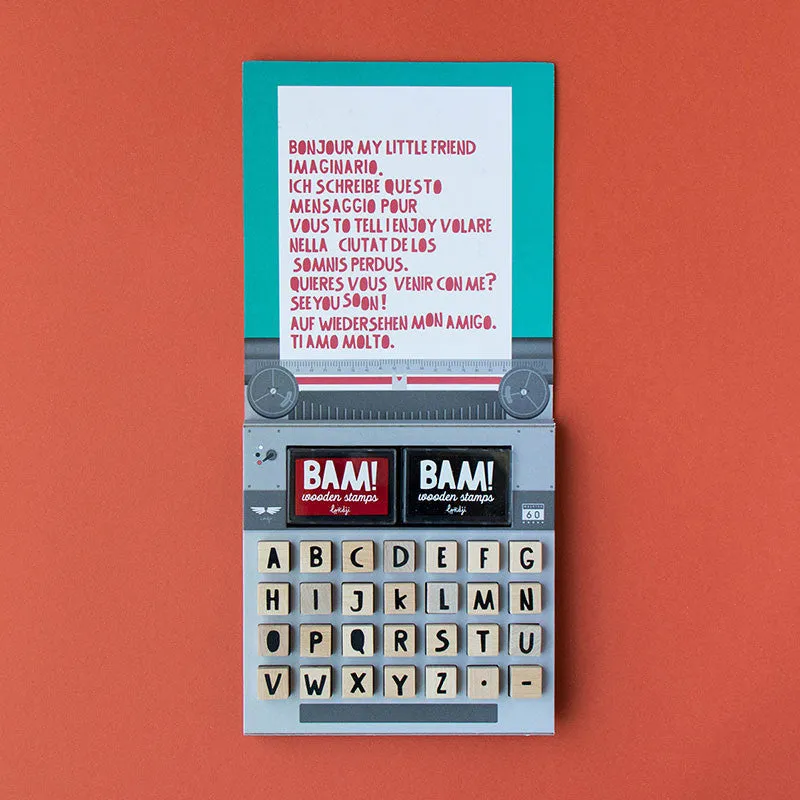 Londji bam! words stamps