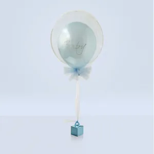 Luxury Blue New Baby Bubble Balloon