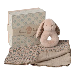Maileg bunny rattle set - powder
